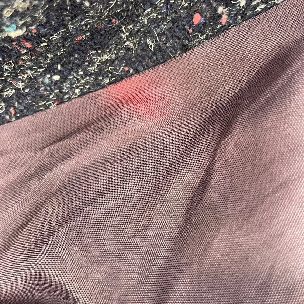 Vintage 80s Saril Ltd. Tweed Ribbed Knit Cuffs Jacket - Picture 15 of 16